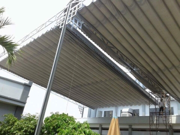 Thiết kế thi công trọn gói bạt che nắng cao cấp tại Hà Tĩnh